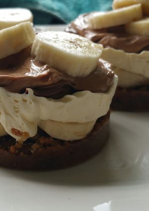 A picture of Mini Banana Choc Delights.