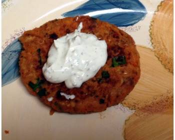 How To Serving Recipe Nokeys Salmon Patties with Lemon Caper Sauce Savory Delicious