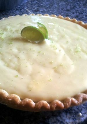 A picture of Key Lime Pie.