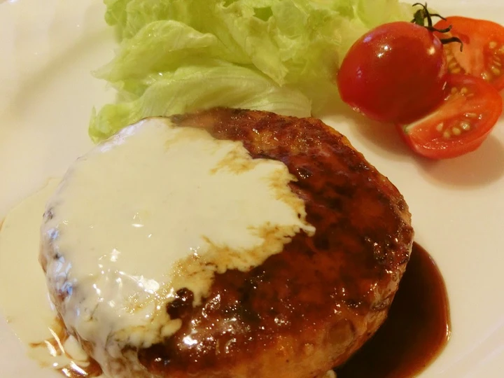 Recipe Salmon Burgers with Teriyaki-Mayonnaise Sauce which So Delicious