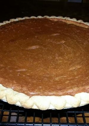 A picture of Sweet Potato Pie.
