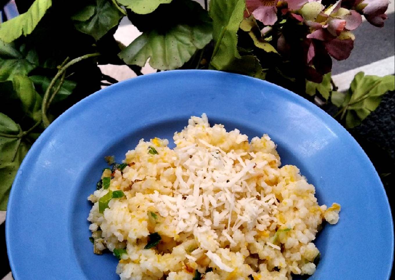Mpasi 12 bulan + "Nasi Goreng Keju"