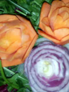 A picture of AMIEs GREEN SALAD.