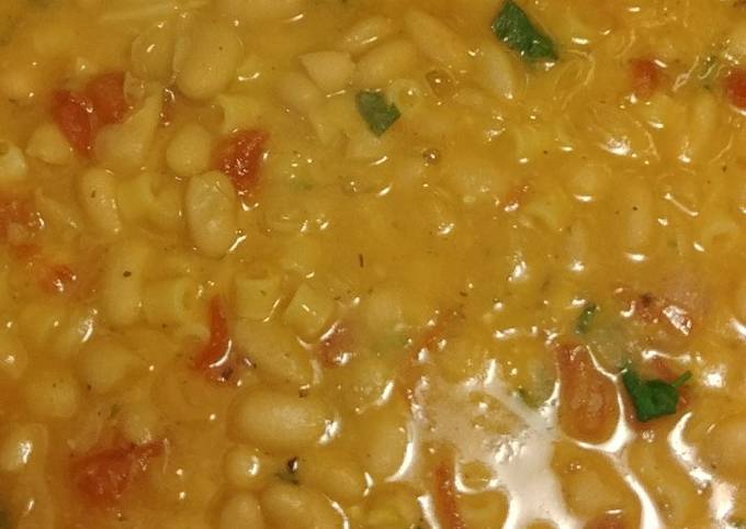 Recipe of Perfect Pasta and White Bean Soup