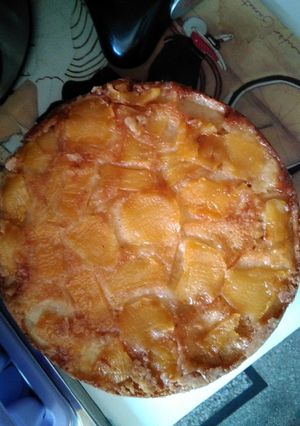 Una foto de Torta de manzana