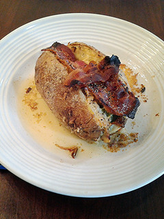 A picture of Creamy Quick Stuffed Baked Potatos.