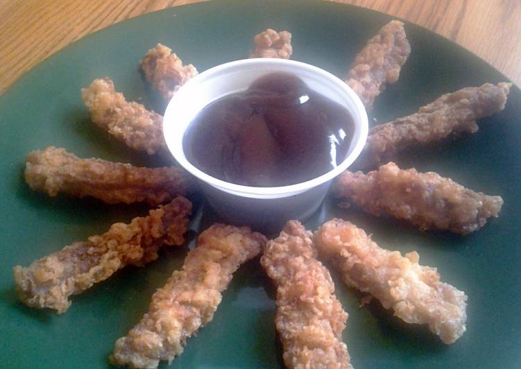 Easiest Way to Prepare Award-winning steak fingers