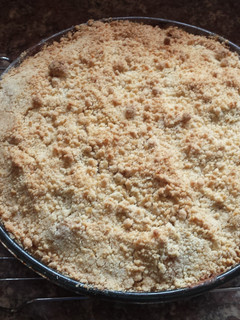 A picture of Delicious Banana Crumble.