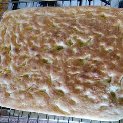 Focaccia genovese A picture of Focaccia genovese.