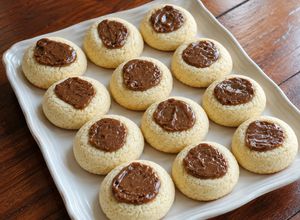Una foto de 🍪🤎 Pepas de Dulce de Leche Caseras
