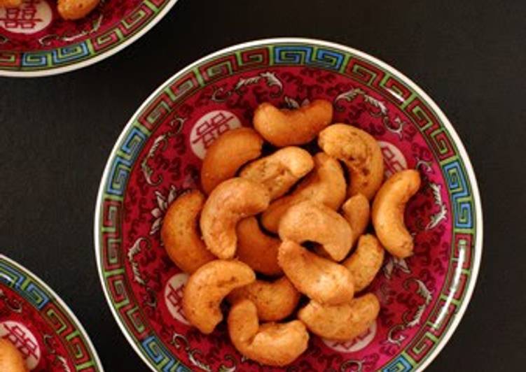 Recipe of Ultimate Crunch Crunch Chinese-Flavored Cashews