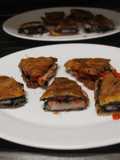 Cruasanes con pechuga de pavo adobada