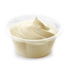 A picture of Garlic sauce.
