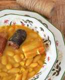 Fabes sencillas (Crock pot)