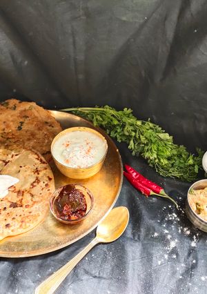 A picture of Aaloo Paratha.