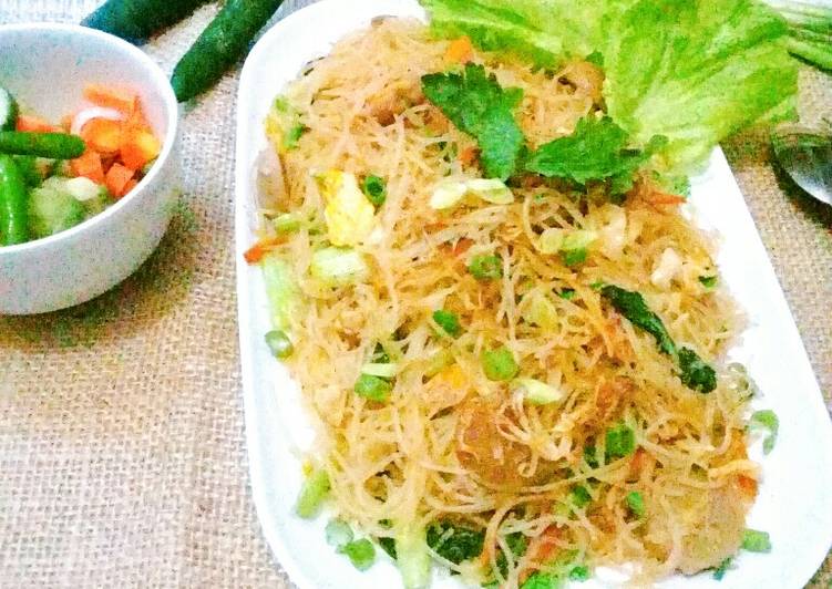 Bihun Goreng Bumbu Kemiri