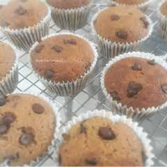 A picture of Chocolate Chip Muffin Gluten Free & Dairy Free.