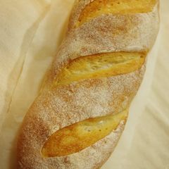 A picture of French Bread with Homemade Bread Starter.