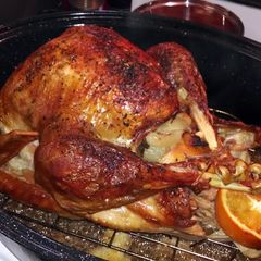A picture of citrus turkey.