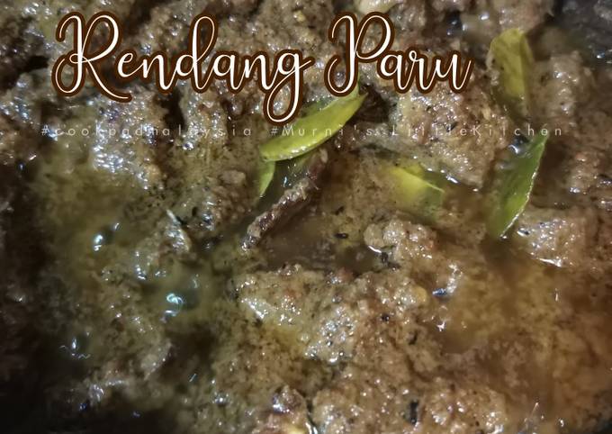 Easiest Way to Cook Yummy Rendang Paru