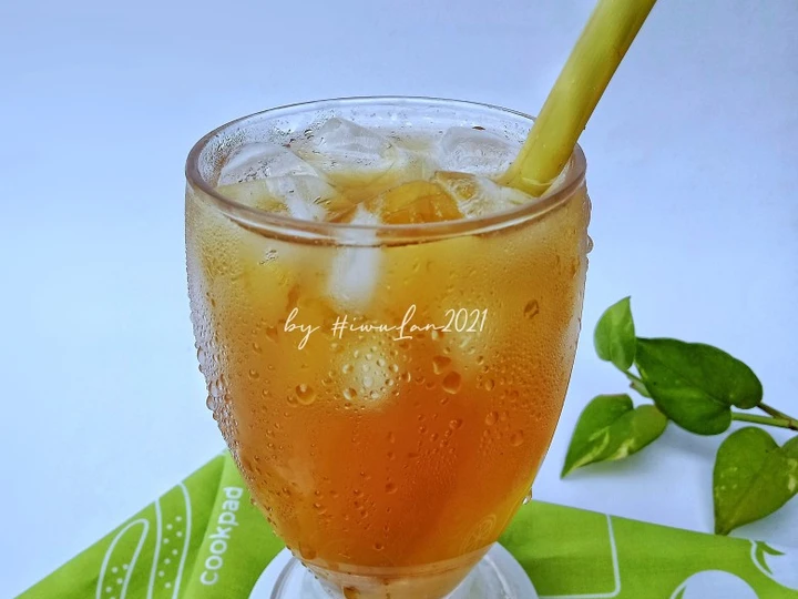 Langkah Mudah untuk Membikin Resep Lemon Grass Iced Tea yang Lezat Sekali Anti Ribet, Mantap Sekali