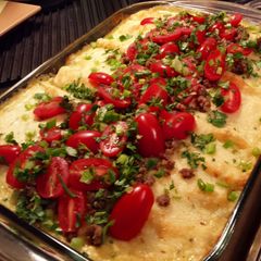 A picture of Breakfast Enchiladas.