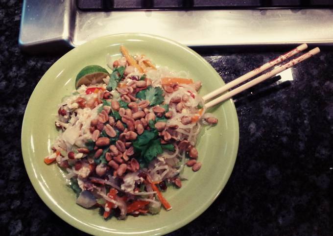 Simple Way to Prepare Super Quick Homemade Vegetarian Pad Thai