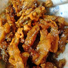 A picture of Battered french fried eggplant.