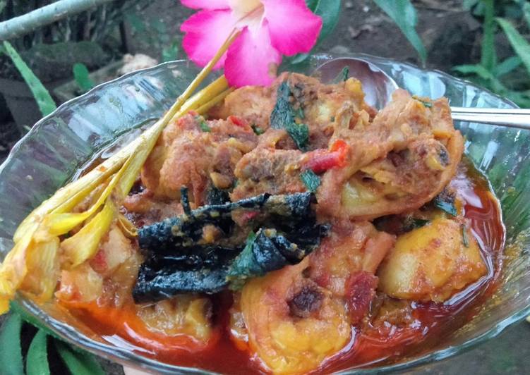 Resep @MANTAP Ayam Woku Kemangi Pedas menu masakan harian
