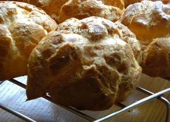 Unique Cuisine Cream Puff Batter with Vegetable Oil Delicious Perfect