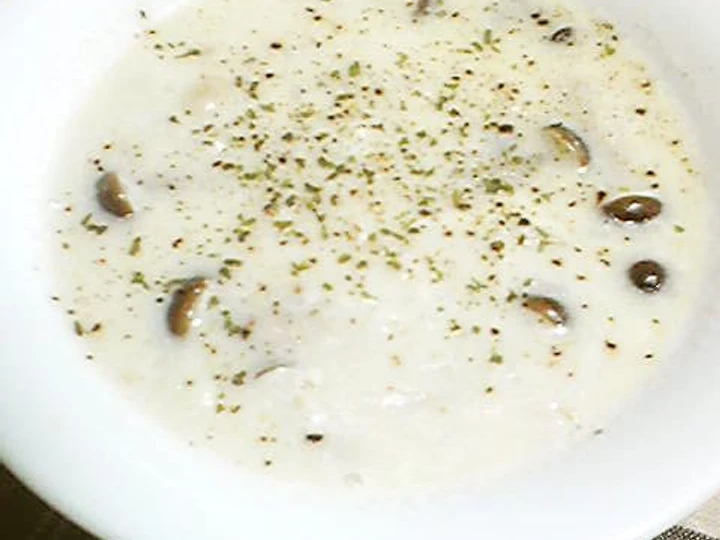 Easy Way Make Soy Milk & Mushroom Risotto the Delicious Delicious