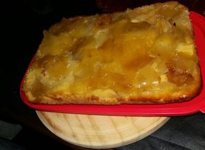 Una foto de Tarta de manzanas