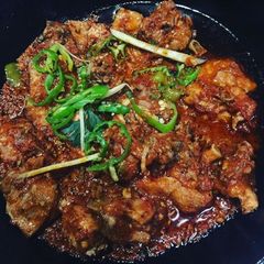 A picture of Chicken shinwari karahi.