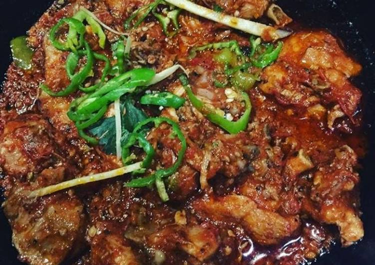 Chicken shinwari karahi