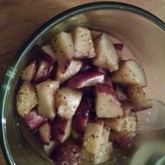 A picture of Baked home fries.
