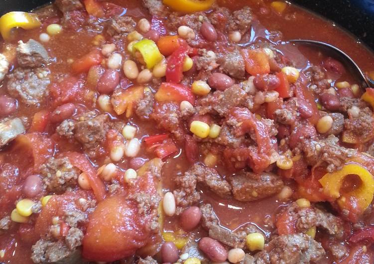 Easiest Way to Prepare Any-night-of-the-week Smokey Crock-pot Venison Chili