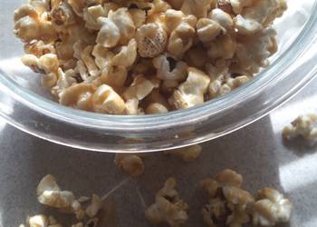 Unique Cuisine Easy caramel corn Delicious Perfect