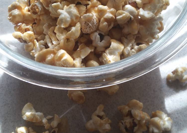 Easy caramel corn Easy caramel corn