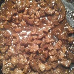 A picture of Tasty beef tips.