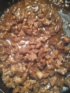 A picture of Tasty beef tips.