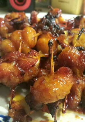 A picture of BBQ & Bacon Water Chestnuts.