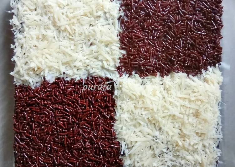 Bumbu memasak Brownies Kukus dengan Mixer yang nikmat