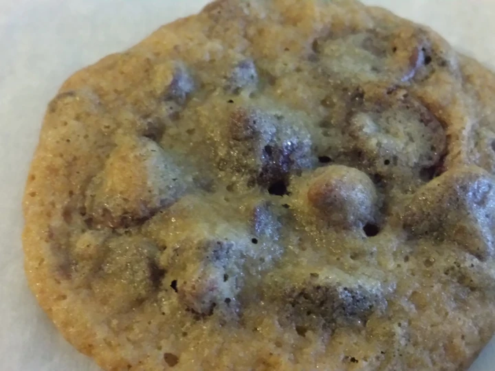 Easy Steps to Prepare Chocolate chip caramel cookies the Delicious So Delicious
