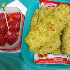 Enticing Green Peas Paratha (tiffin) A picture of Enticing Green Peas Paratha (tiffin).