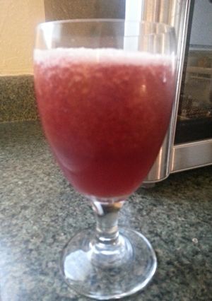 A picture of Apple Slushie.