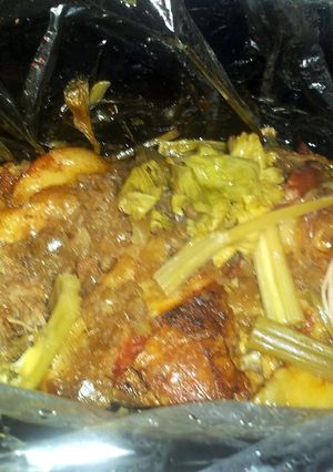 A picture of Cuban Pot Roast (similar to Mexican Carnitas).