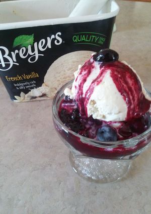 A picture of Blueberry Paradise.