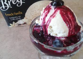 Ultimate Serving Recipe Blueberry Paradise Delicious Perfect