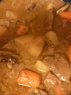 A picture of Crock pot Beef stew.