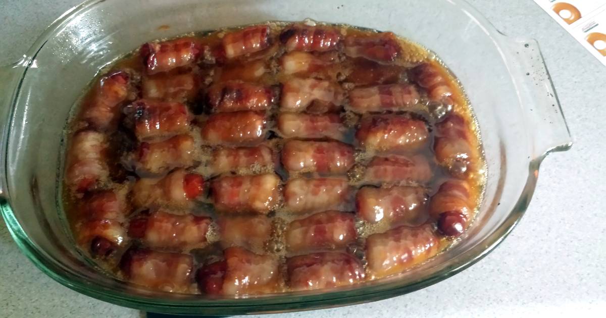 bacon wrapped smokies with butter and brown sugar Recipe by lane